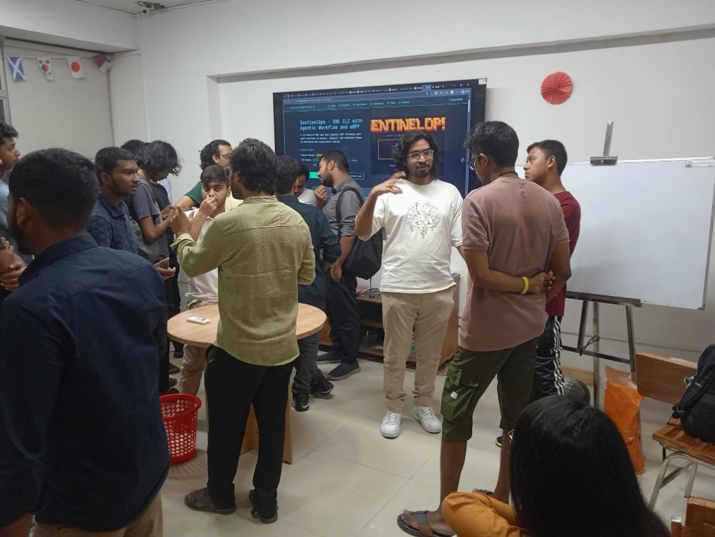 The Penguins Club live systems engineering and eBPF presentation in Dhaka
